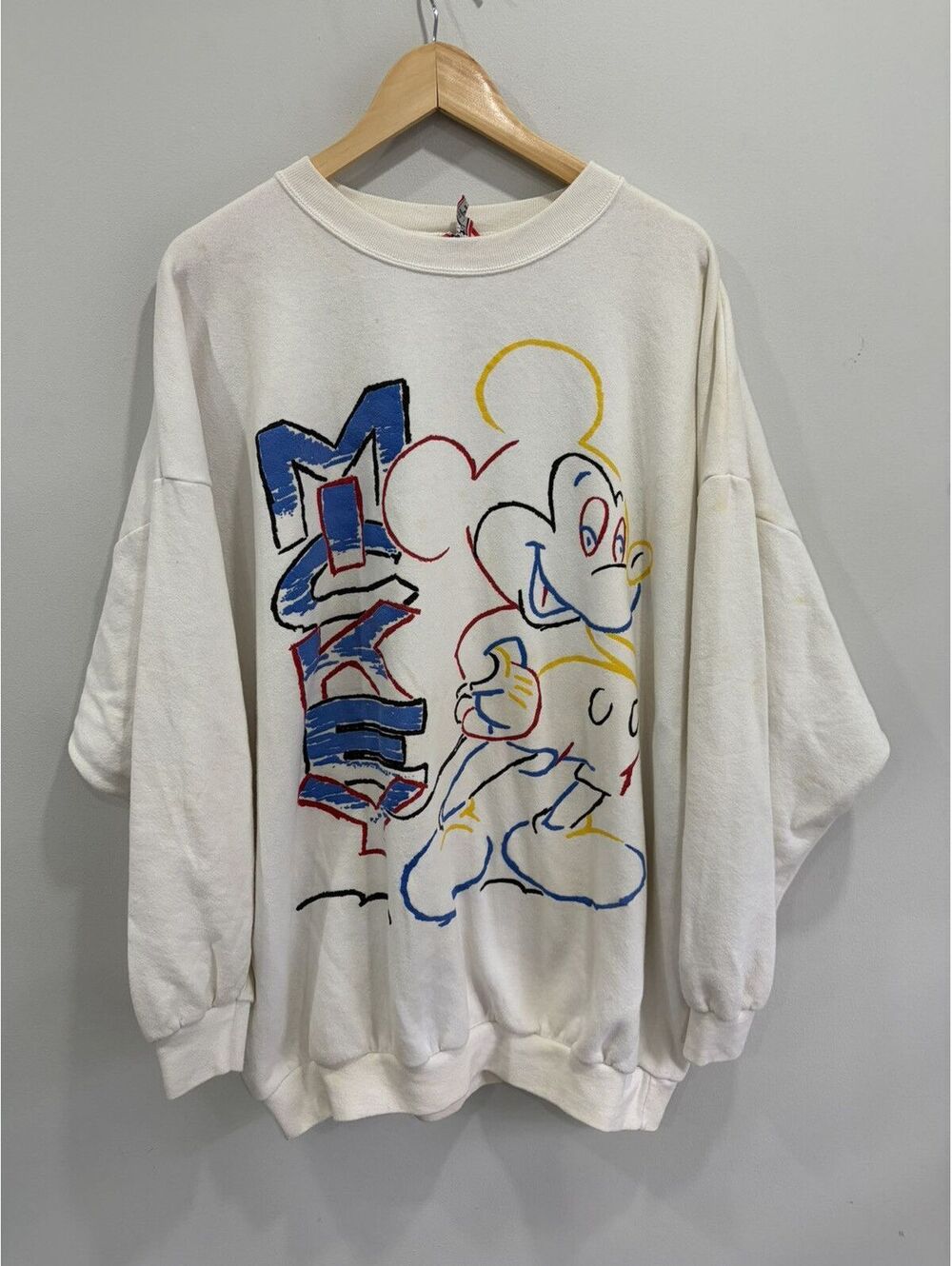 Vintage Mickey Mouse sweater sweatshirt 4xl